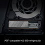 Arctic M2 Pro (Silver) Disipador Térmico M.2 NVMe SSD Radiador Plata 1 Pieza